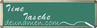 Tine Tasche Visitenkarte